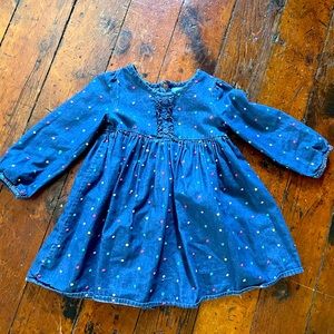 Gap baby 3T polka dot tunic dress